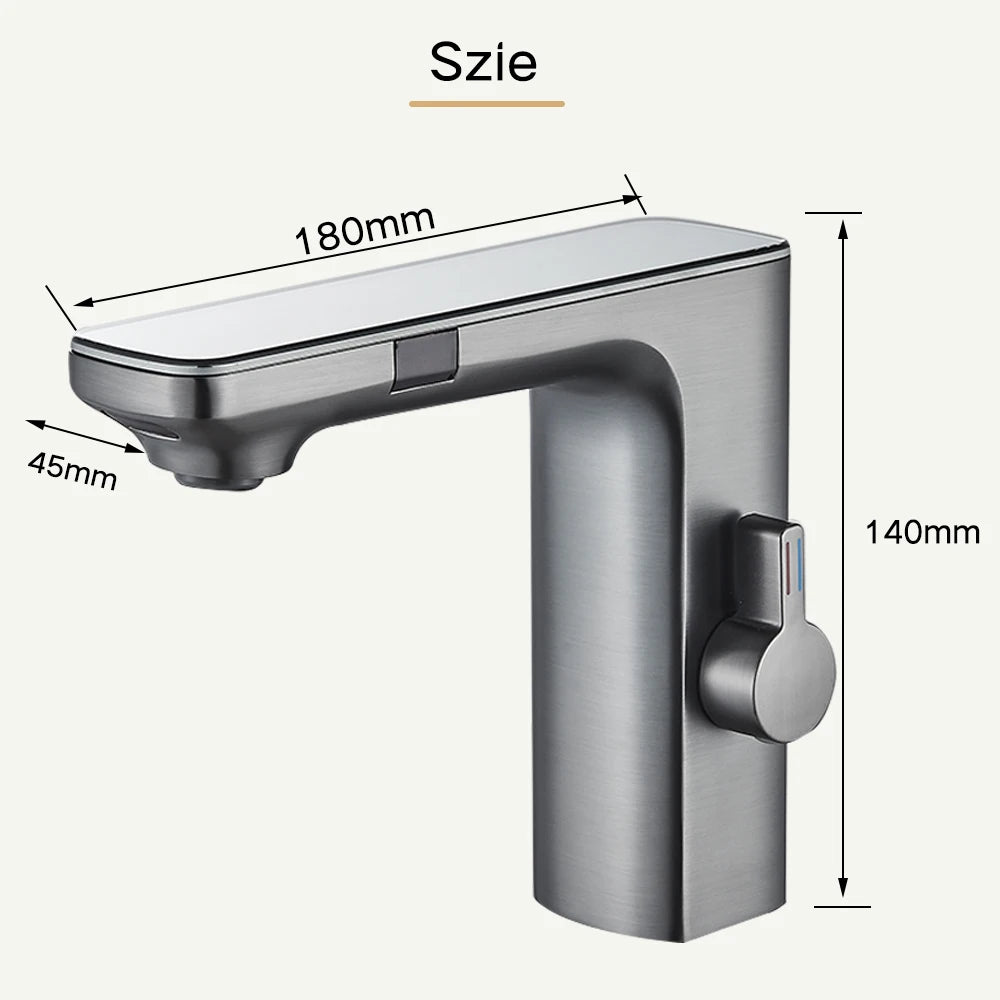 Rozin Touchless Sensor Bathroom Faucet with Digital Display