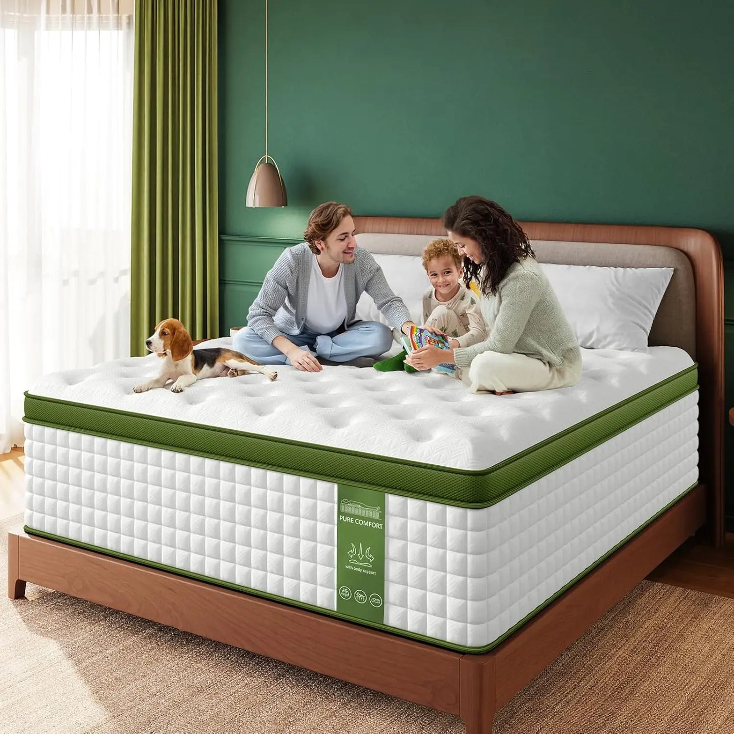 BedStory 12 to 14 Inch Hybrid Mattress for Ultimate Comfort