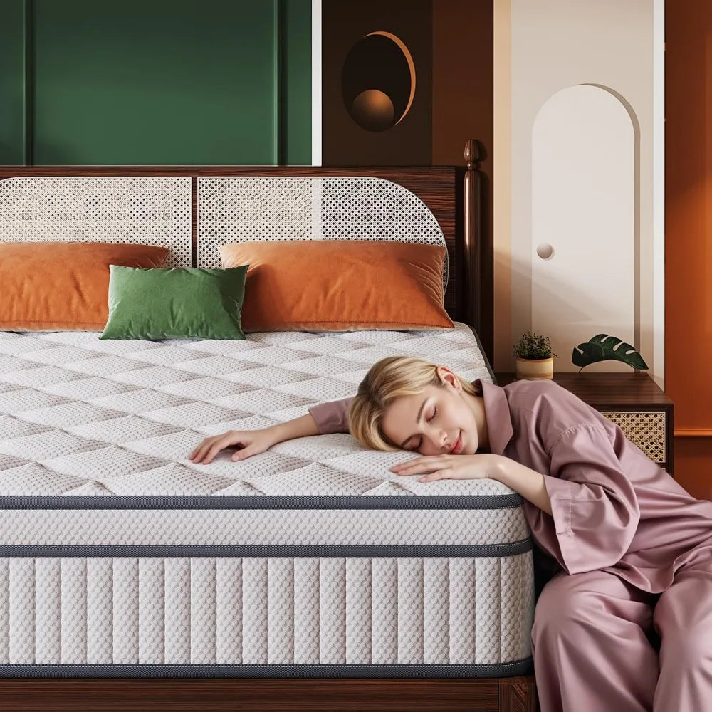 14 Inch Gel Memory Foam Hybrid Mattress for Ultimate Comfort