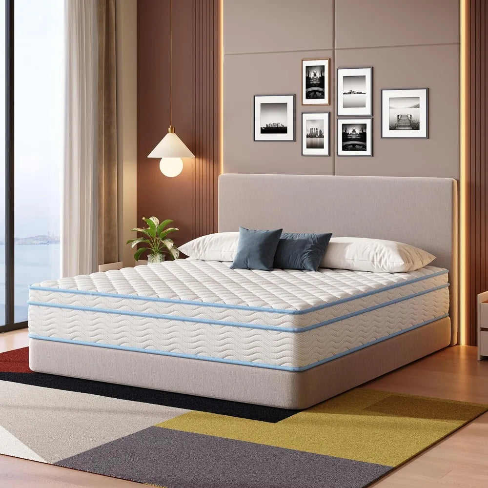 12 Inch Gel Memory Foam Mattress for Ultimate Comfort and Support