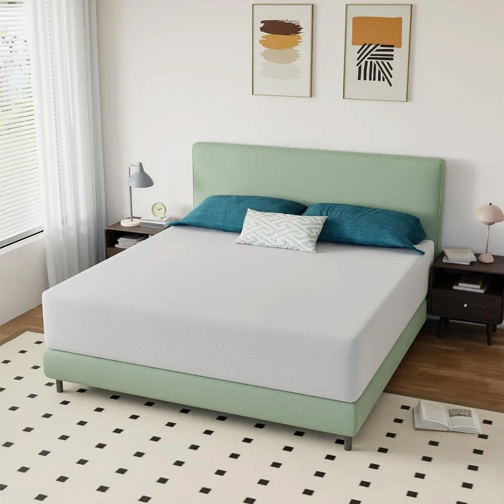 14 Inch King Gel Memory Foam Medium Firm Mattress in a Box