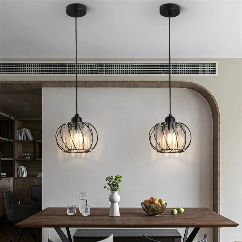 Creative Crystal LED Chandelier Pendant Ceiling Lamp for Home