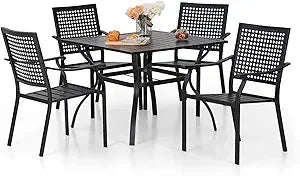 Sophia and William 5 Piece Outdoor Dining Set for 4