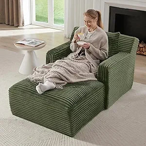Oversized 67 Inch D Chaise Lounge Chair Comfy Reading Sofa