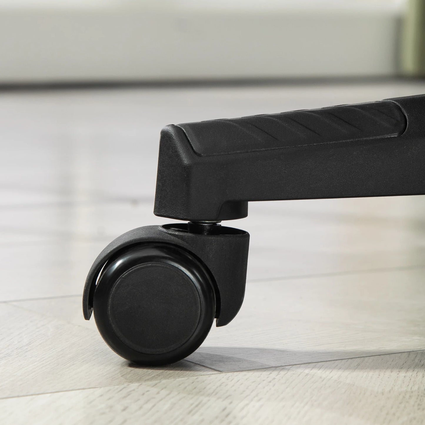 Homcom High Back Vibration Massage Heating Office Chair Black