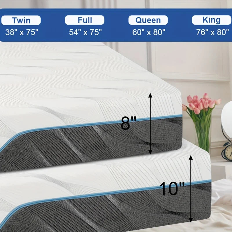 Hcore Extra Firm Queen Size Mattress for Back Pain Relief