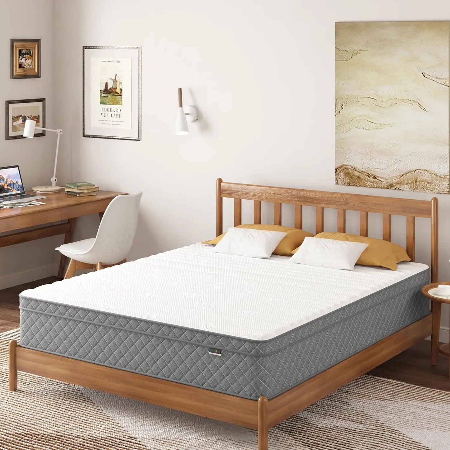 12 Inch Full Size Cooling Gel Memory Foam Pocket Spring Mattress