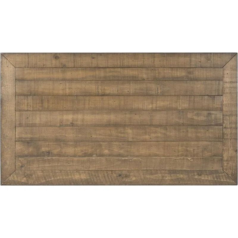 Martin Svensson Home Monterey Solid Wood Coffee Table Black Driftwood
