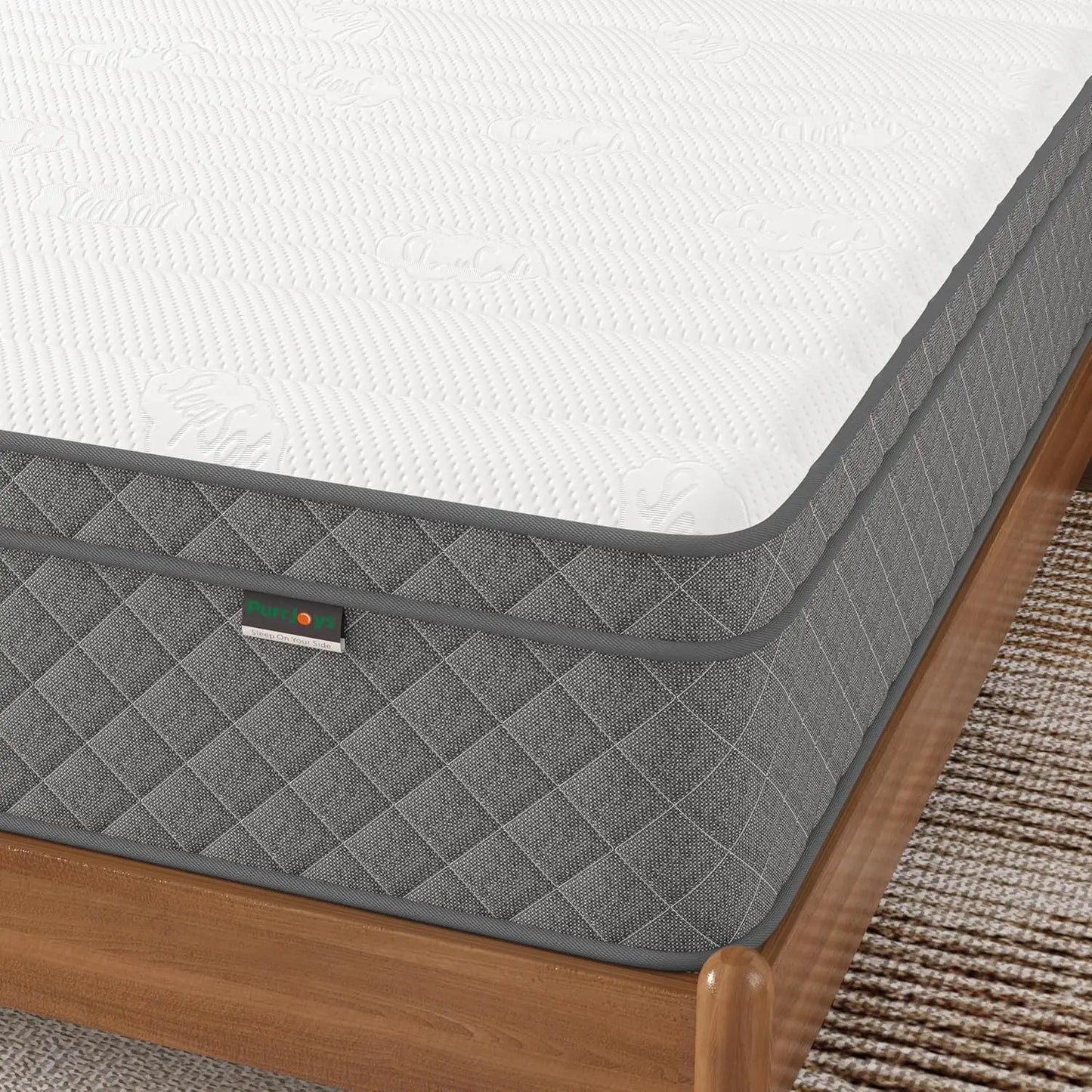 12 Inch Full Size Cooling Gel Memory Foam Pocket Spring Mattress