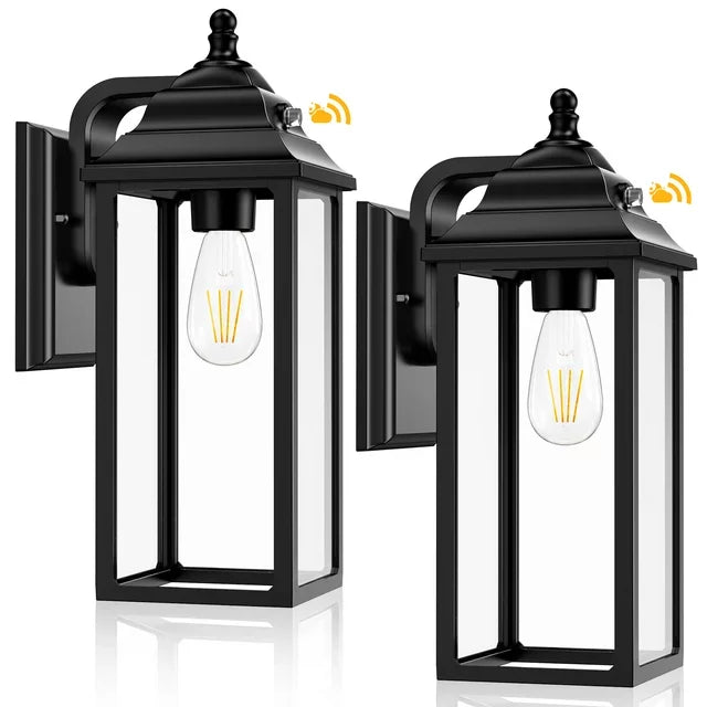Outdoor Wall Sconce Lights Set for Garage and Patio Decor