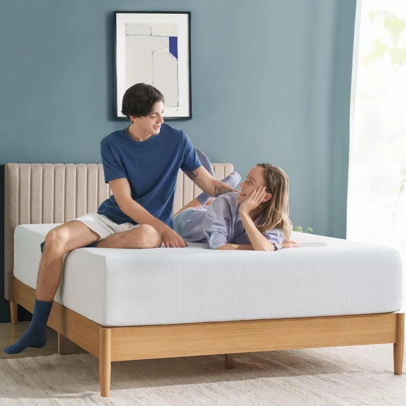 Zinus 10 Inch Green Tea Memory Foam Mattress Queen Size