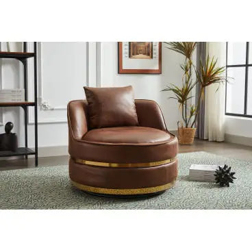 360 Swivel Accent Chair for Living Room and Bedroom Comfort