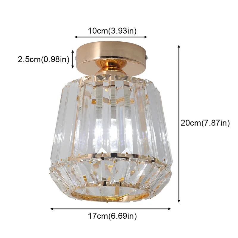 Creative Crystal LED Chandelier Pendant Ceiling Lamp for Home