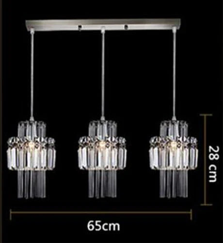 Creative Crystal LED Chandelier Pendant Ceiling Lamp for Home