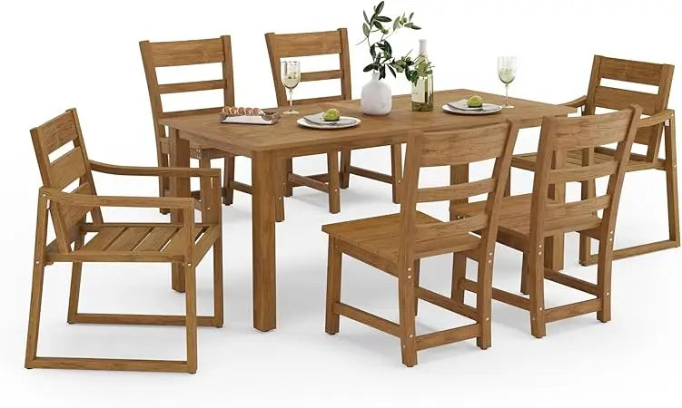Black 5-Piece Patio Table and Chairs Set for Outdoor Dining