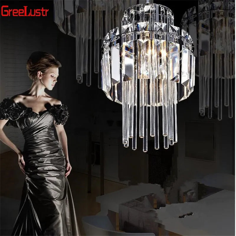Creative Crystal LED Chandelier Pendant Ceiling Lamp for Home