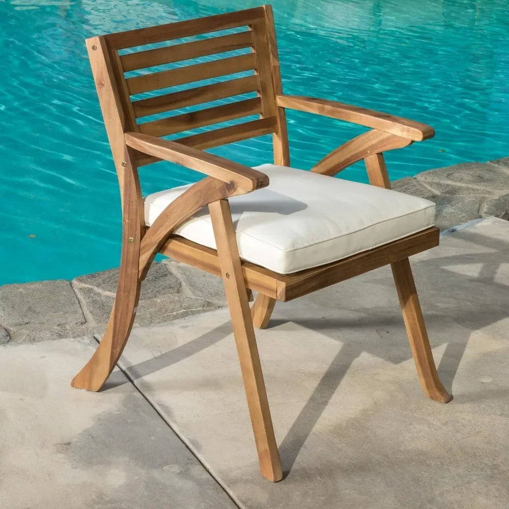 Coronado Acacia Wood Bistro Set for Outdoor Garden Dining