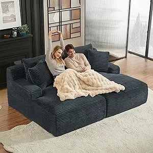 Oversized 67 Inch D Chaise Lounge Chair Comfy Reading Sofa