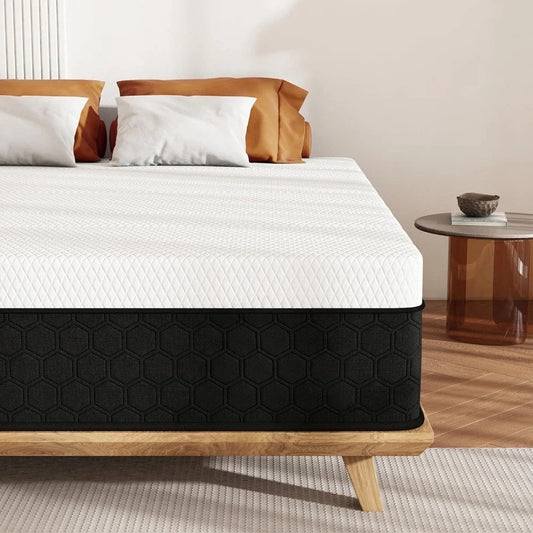 10 Inch Hybrid Mattress in a Box Medium Firm Back Pain Relief