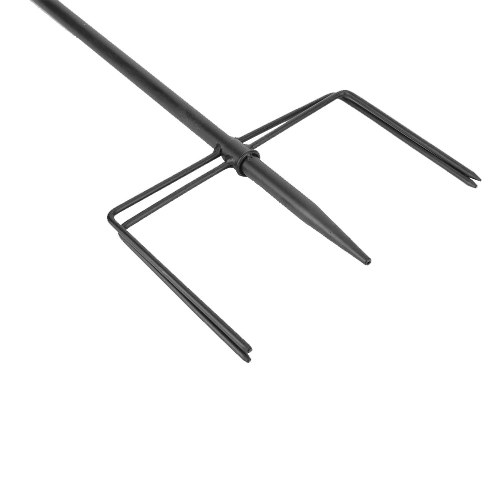 Double-Layer Metal Windmill Ornament for Garden Decoration