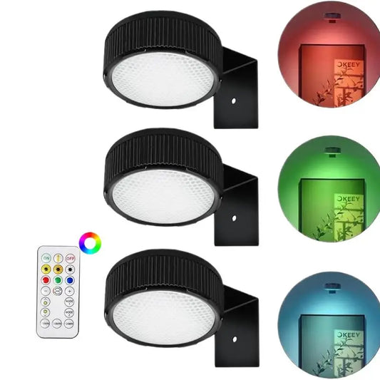 3Pcs Battery Operated LED Picture Light With Remote Control