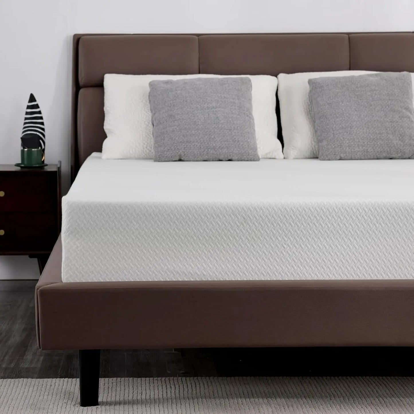 Hcore 10 Inch Queen Size Cooling Gel Mattress in a Box