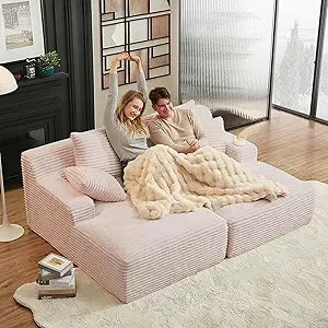 Oversized 67 Inch D Chaise Lounge Chair Comfy Reading Sofa