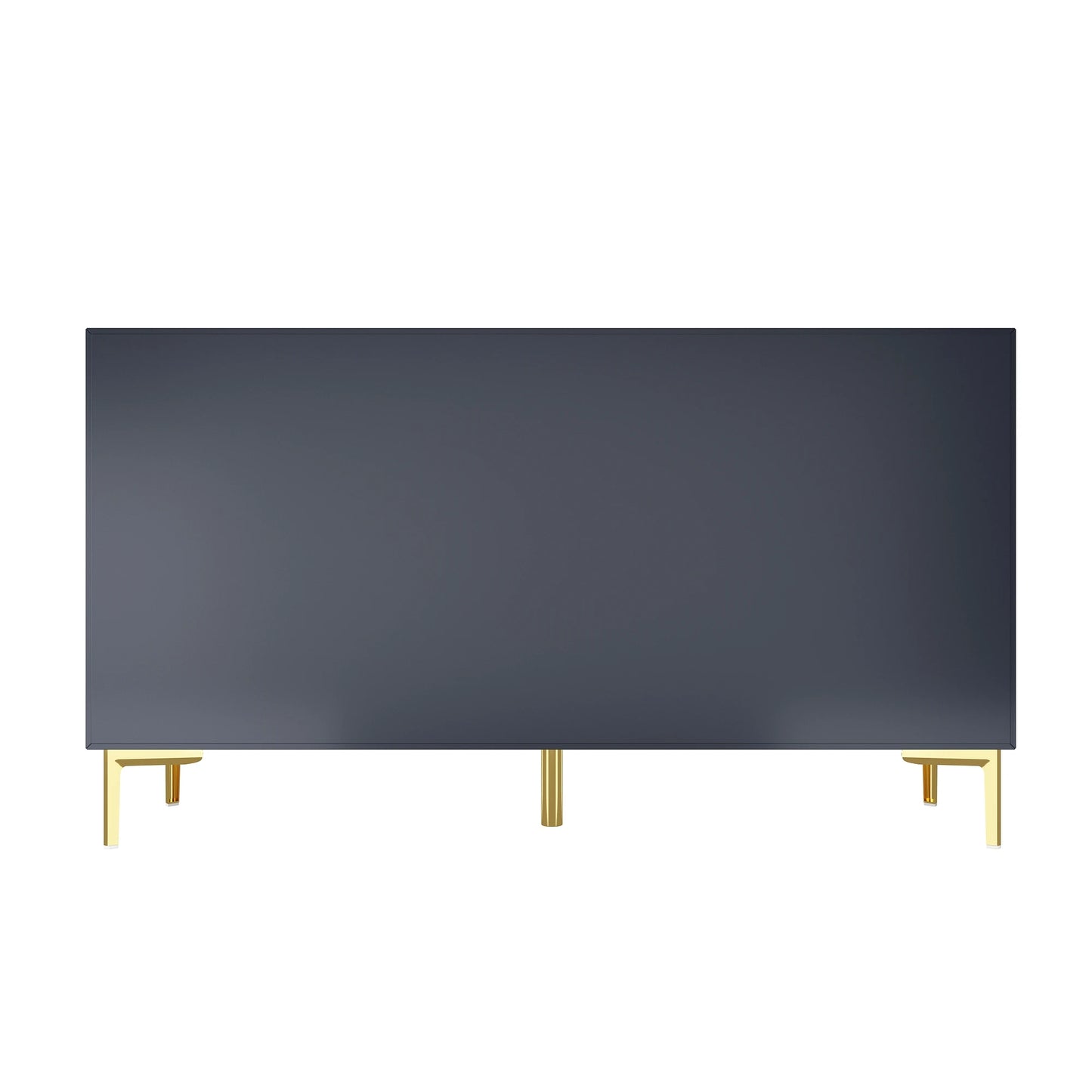 FUFU GAGA Modern Navy Blue Dresser with 6 Drawers for Home