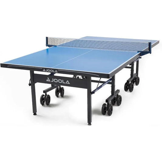 Outdoor Ping Pong Table with Waterproof Net Quick Assembly