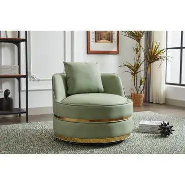360 Swivel Accent Chair for Living Room and Bedroom Comfort