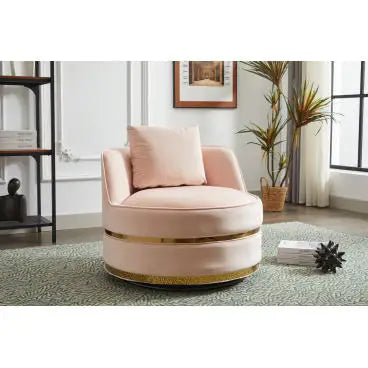 360 Swivel Accent Chair for Living Room and Bedroom Comfort