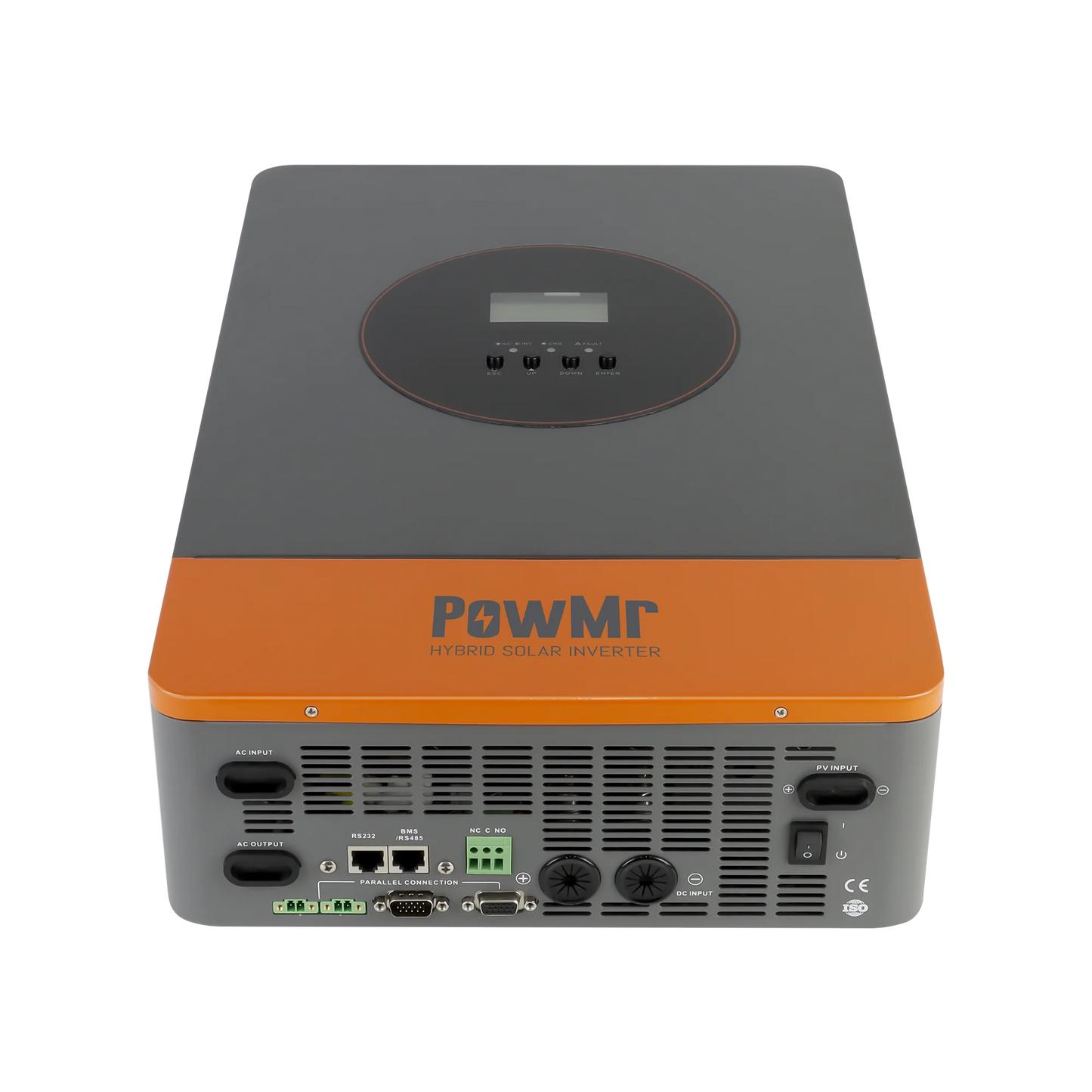 PowMr 6200W 48V Hybrid Solar Inverter Charger Dual Output