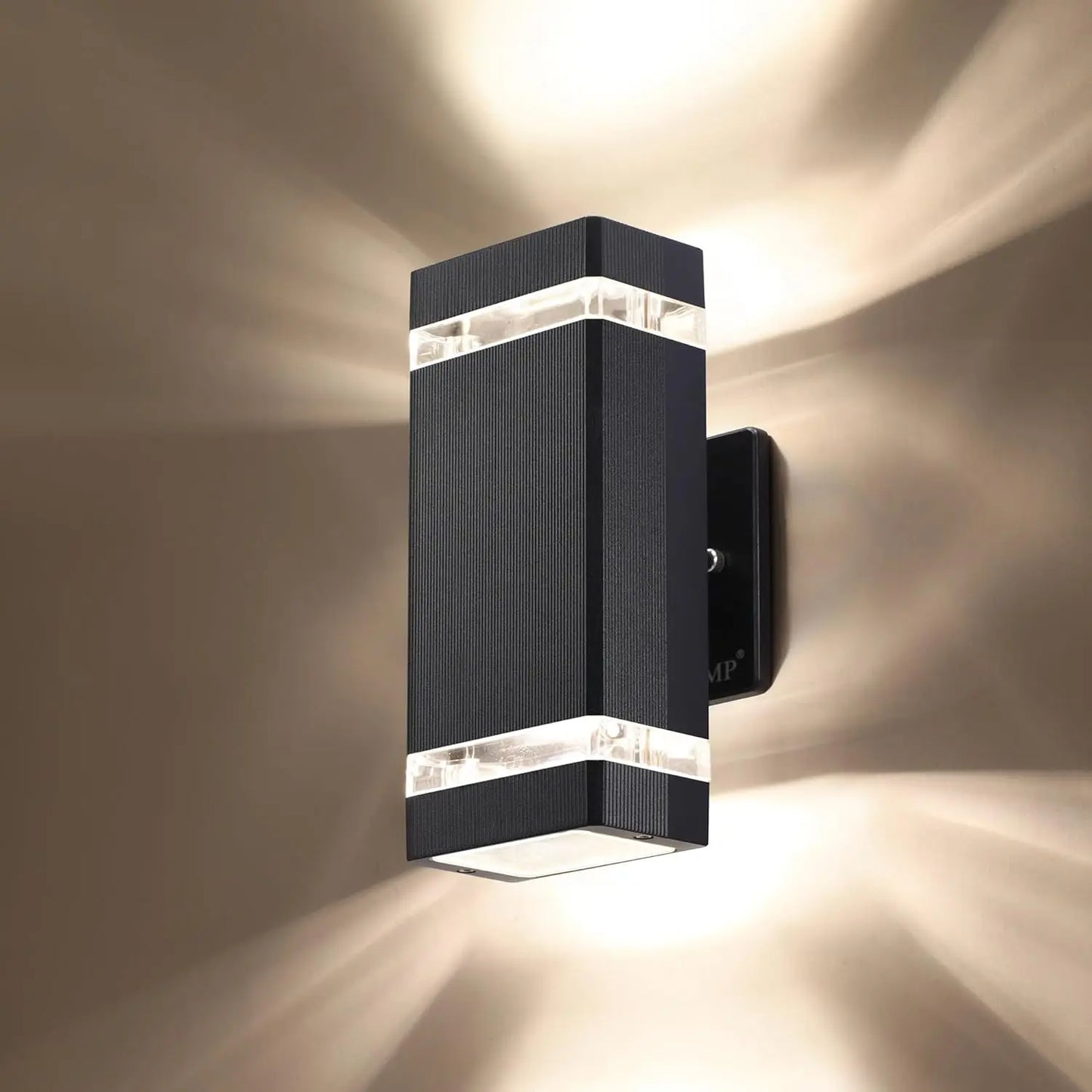Dusk to Dawn Waterproof Outdoor Wall Light with LED Bulb