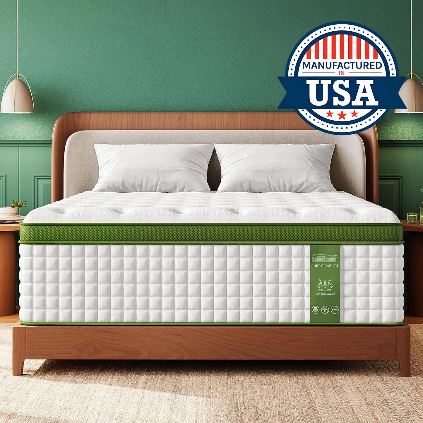 BedStory 12 to 14 Inch Hybrid Mattress for Ultimate Comfort