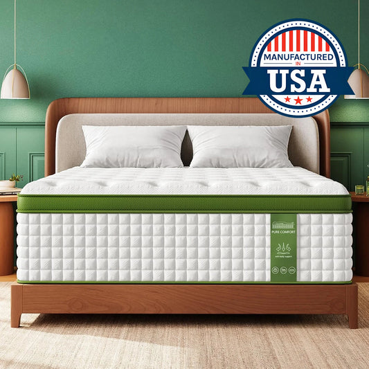 BedStory 12 to 14 Inch Hybrid Mattress for Ultimate Comfort