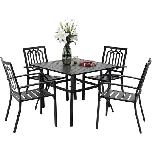 Sophia and William 5 Piece Outdoor Dining Set for 4
