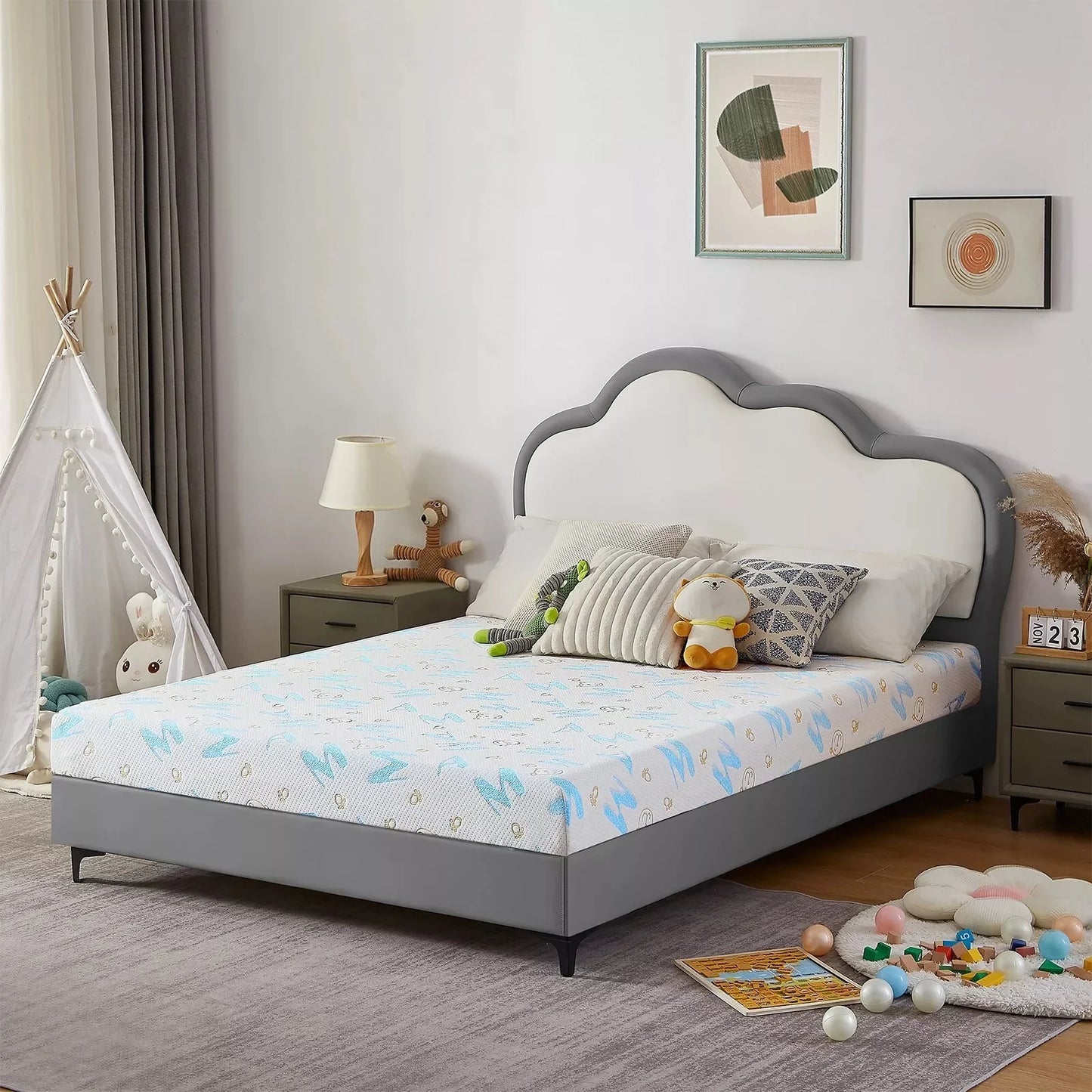 Memory Foam Mattress in a Box Twin to Queen Size Options