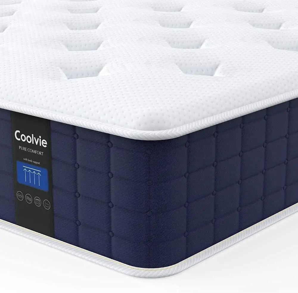 Cal King Hybrid Mattress with Memory Foam and Pocket Springs