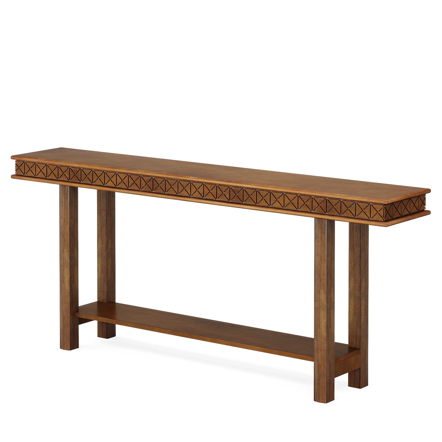 Tribesigns 70.9 Inch Extra Long Console Table with Storage