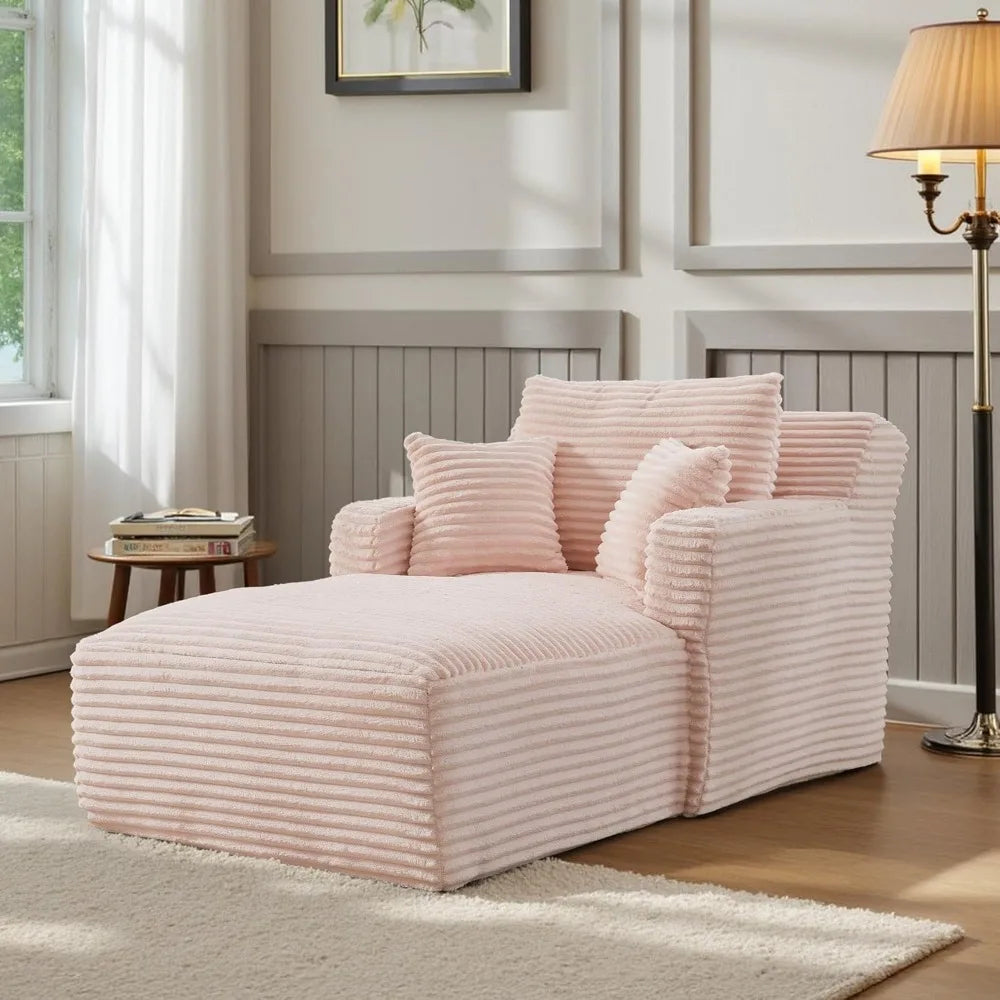 Oversized 67 Inch D Chaise Lounge Chair Comfy Reading Sofa