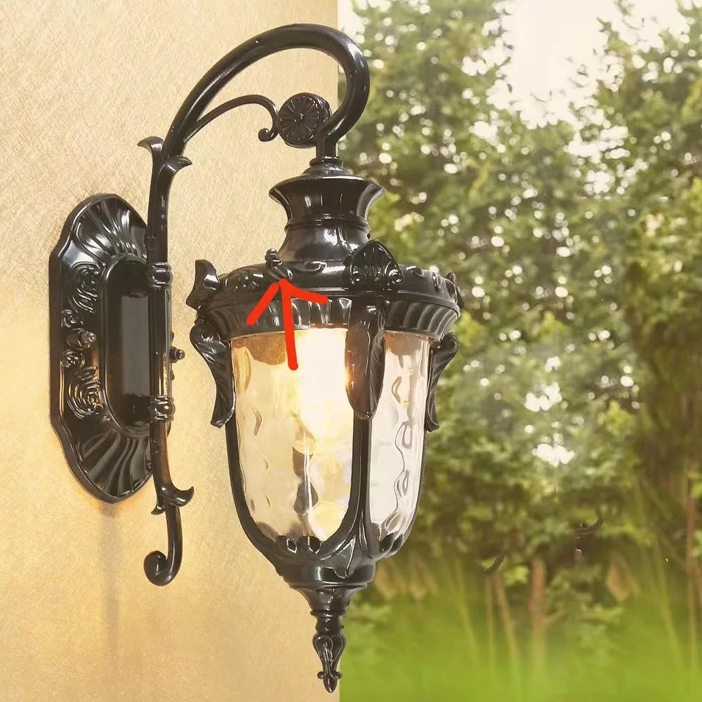Waterproof Outdoor Wall Sconce Light Fixture for Gardens Patios