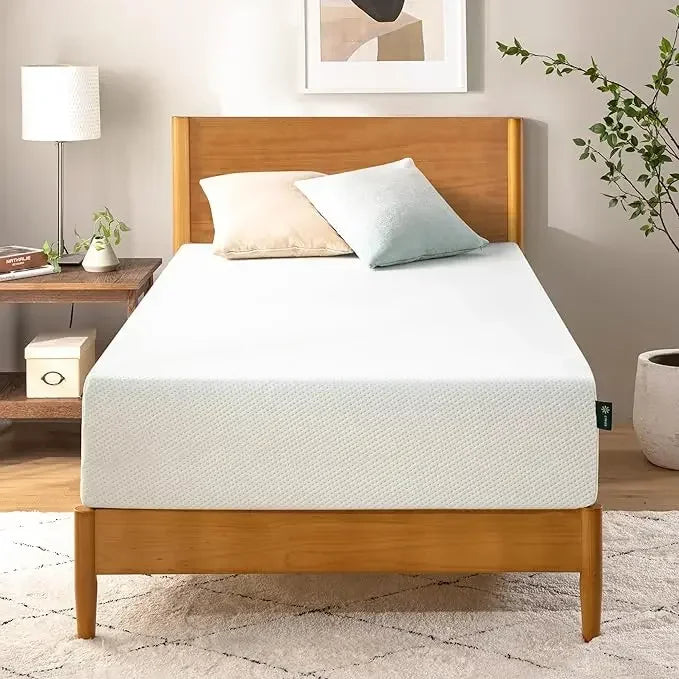 Zinus Green Tea Memory Foam Mattress Medium Firm Pressure Relief